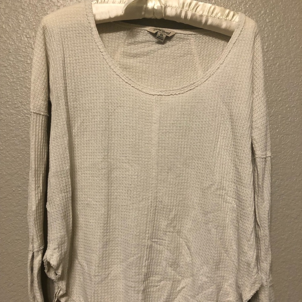 Lucky Brand Cream Thermal Top